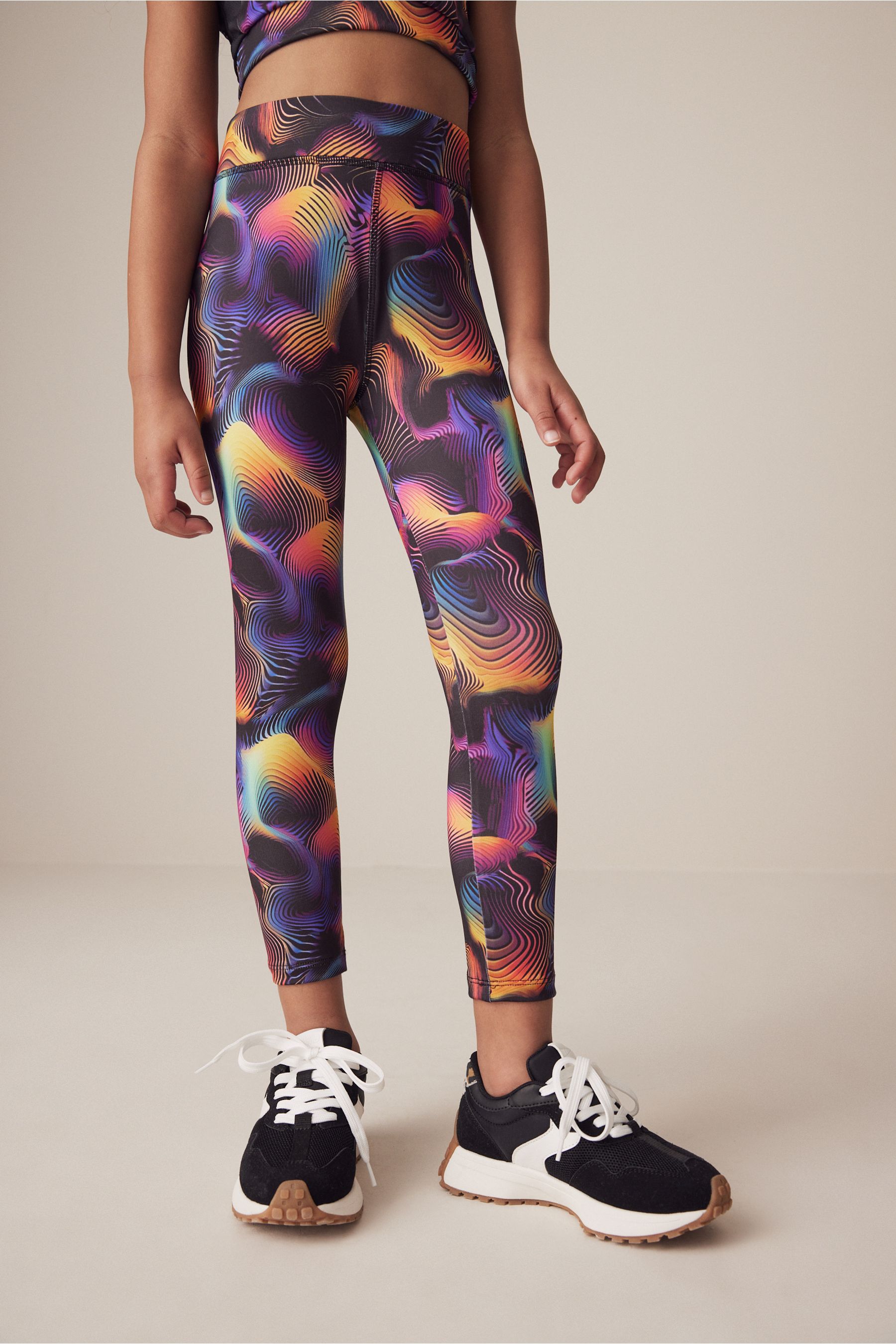 Buy Multi Wave Sports Leggings 3 16yrs from the Next UK online shop