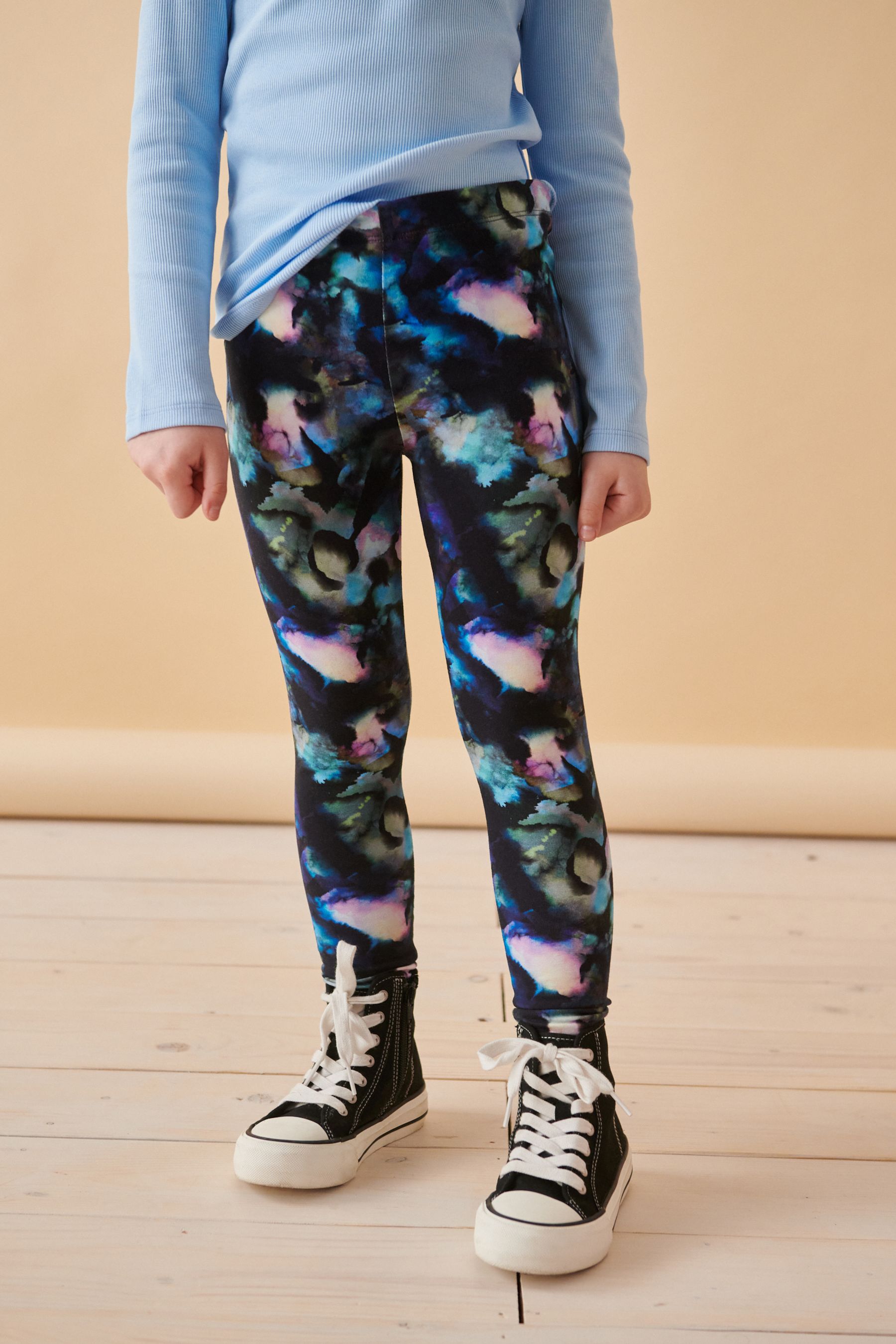 Fun printed leggings deals