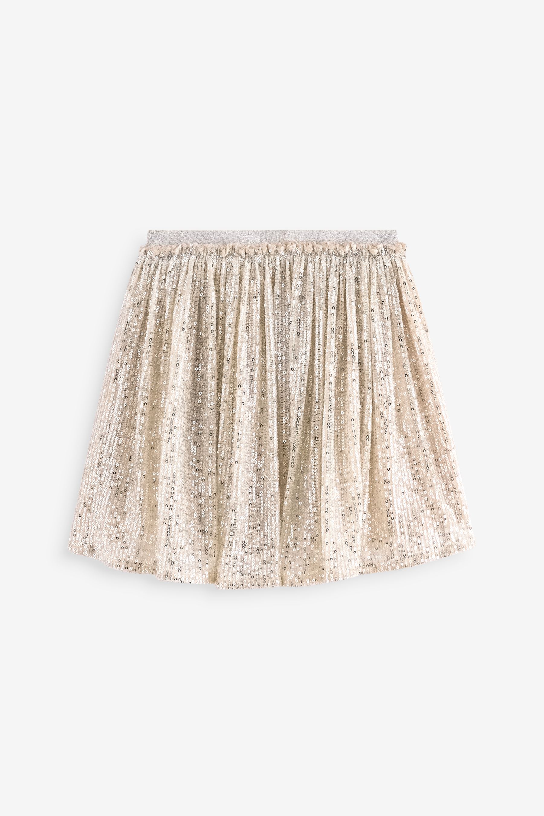 Gold sequin skirt next clearance
