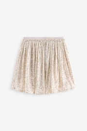 Gold Sequin Pull On Skirt (3-16yrs) - Image 6 of 7