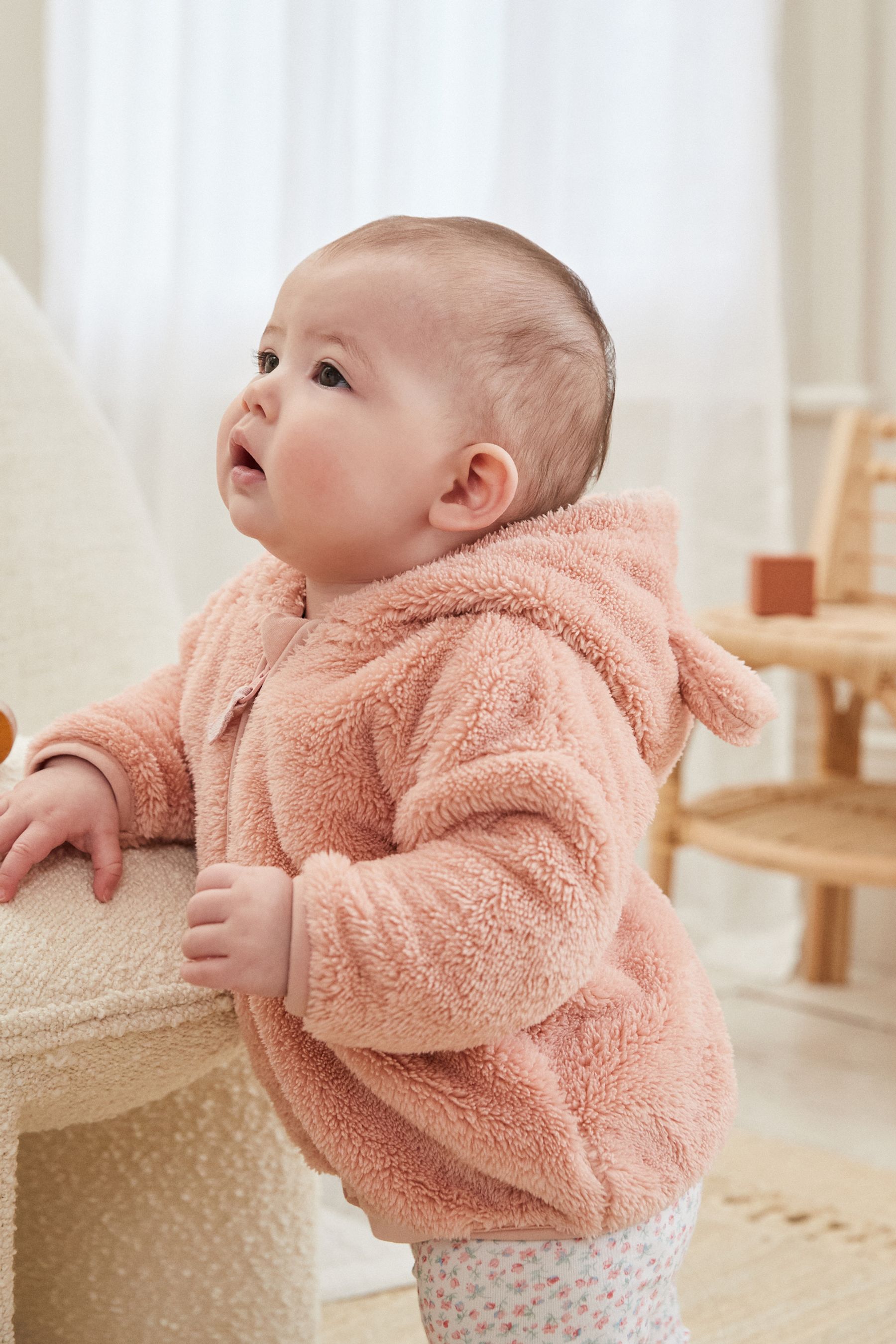 Fleece outerwear for infants hotsell