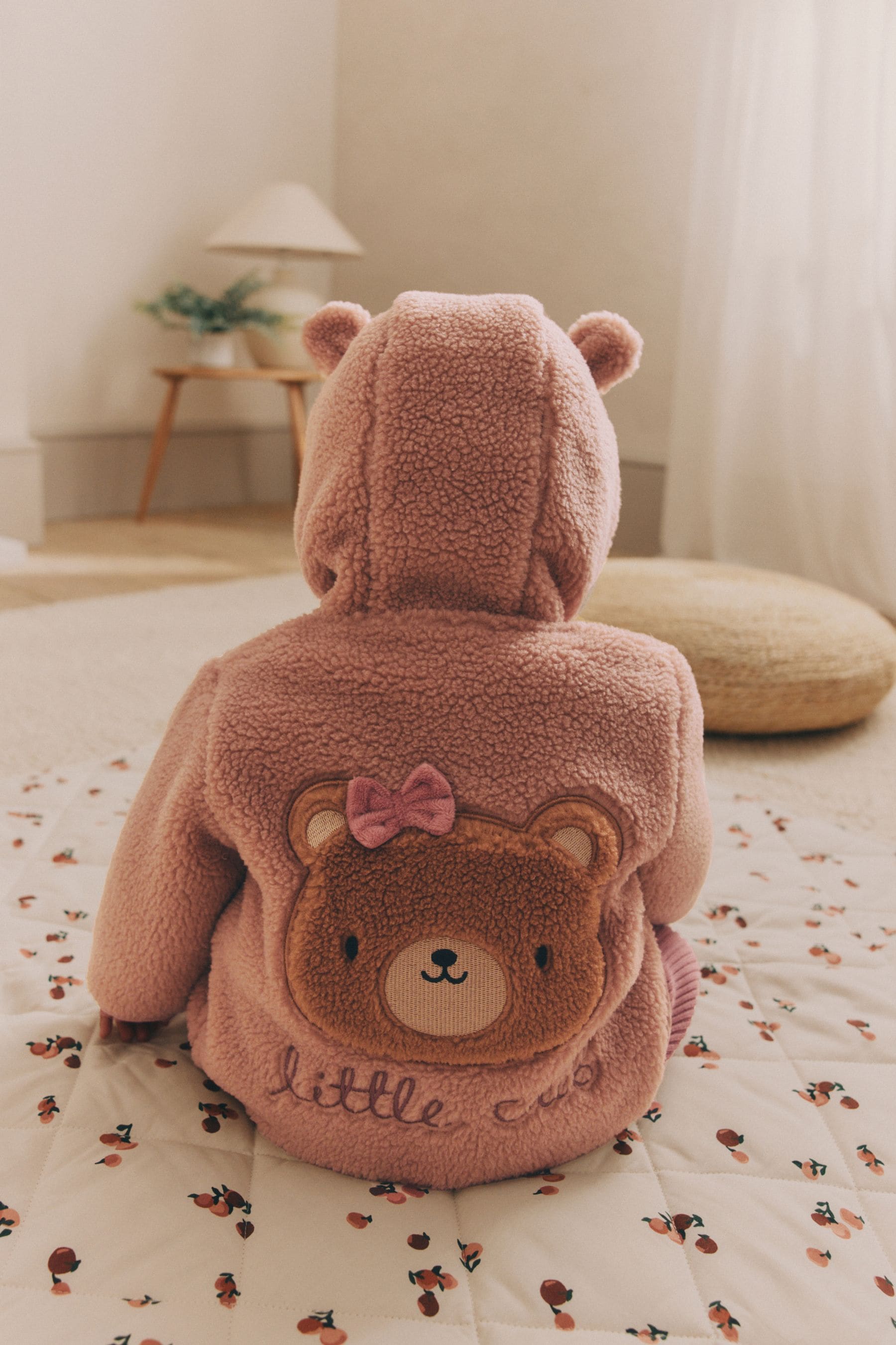 Buy Pink Baby Borg Fleece Jacket 0mths 2yrs from Next USA