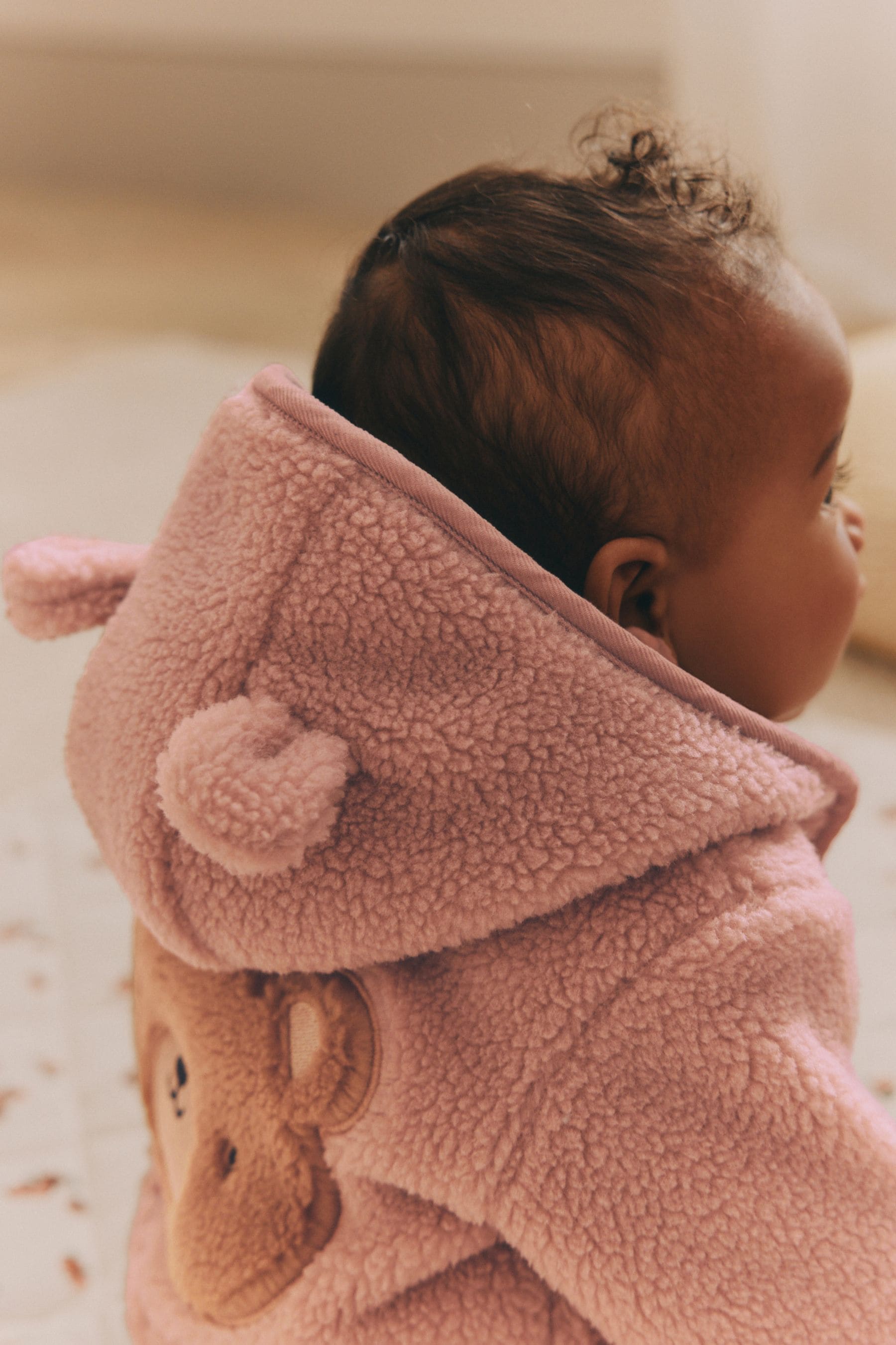 Baby borg jacket clearance