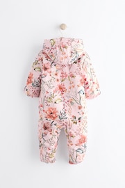 Floral Corduroy Baby All-In-One Pramsuit (0mths-2yrs) - Image 2 of 7