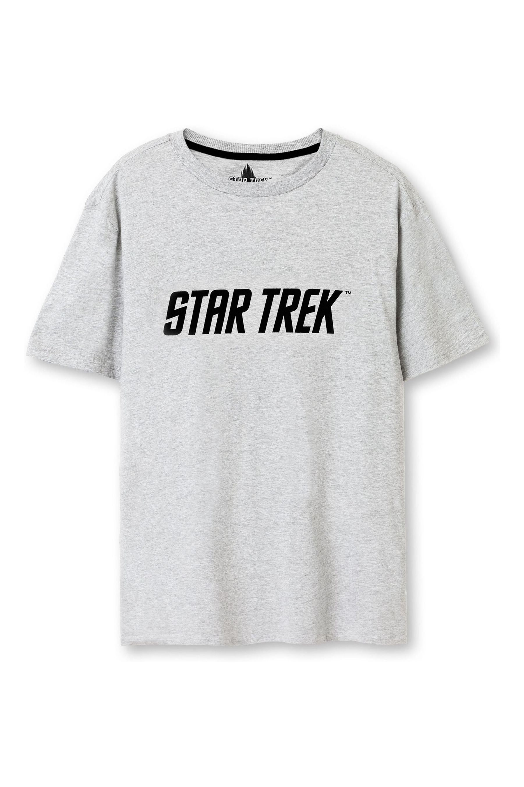 Buy Vanilla Underground Mens Grey Star Trek 100 Cotton Licensed Pyjamas from the Next UK online shop