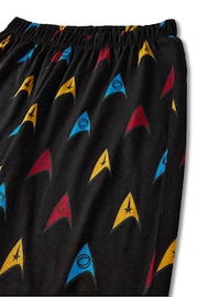 Vanilla Underground Grey Star Trek Mens Licensed 100% Cotton Pyjamas - Image 4 of 4