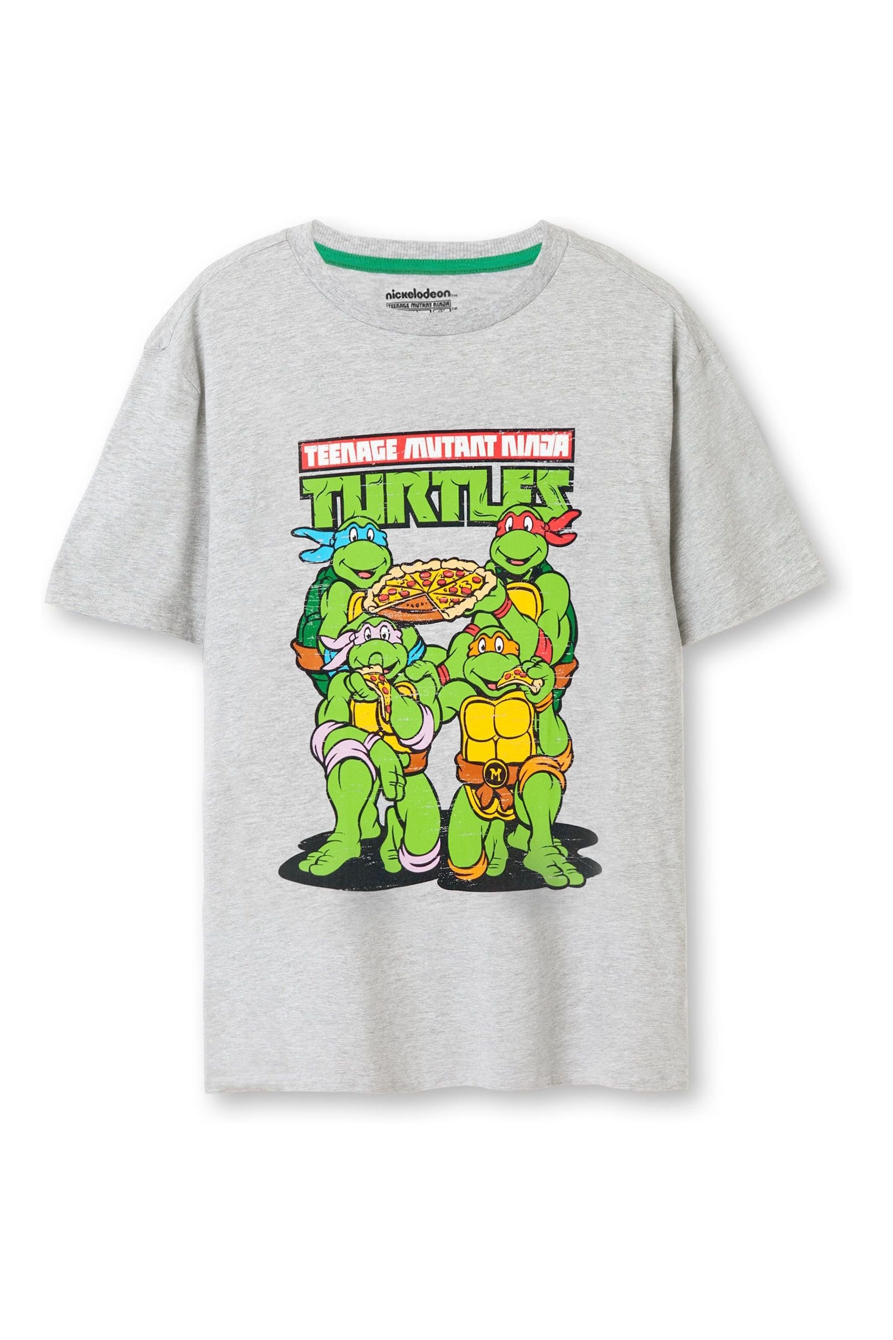 Buy Vanilla Underground Grey Mens 100 Cotton Teenage Mutant Ninja Turtle Pyjamas from the Next UK online shop