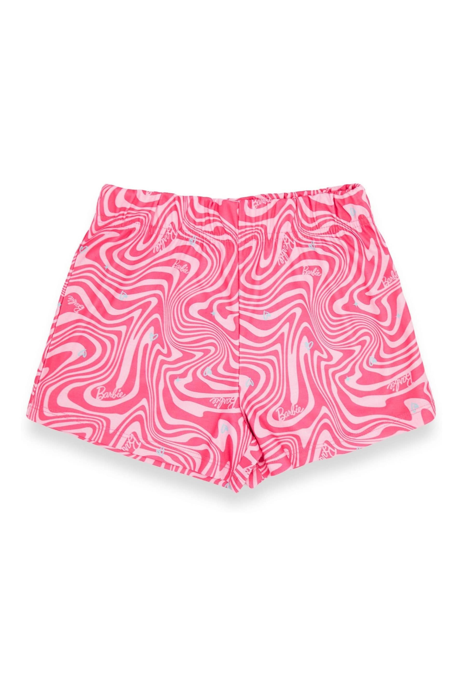 Vanilla Underground Pink Girls Barbie Short Leg Pyjamas - Image 4 of 5