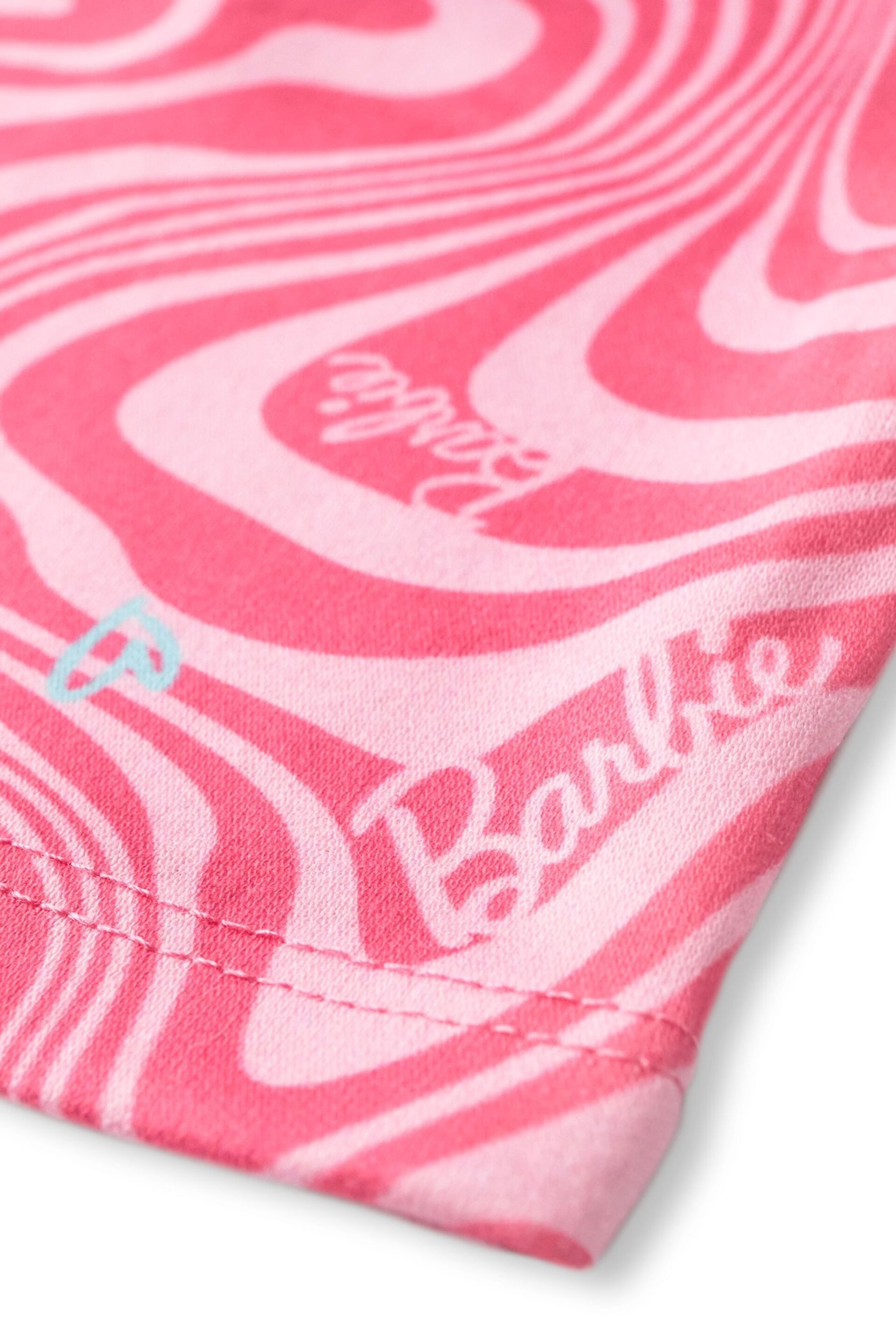 Vanilla Underground Pink Girls Barbie Short Leg Pyjamas - Image 5 of 5