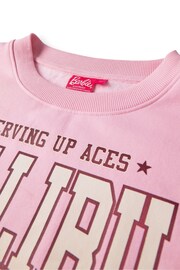 Vanilla Underground Pink Barbie Licensed Ladies Sweatshirt - Image 3 of 6