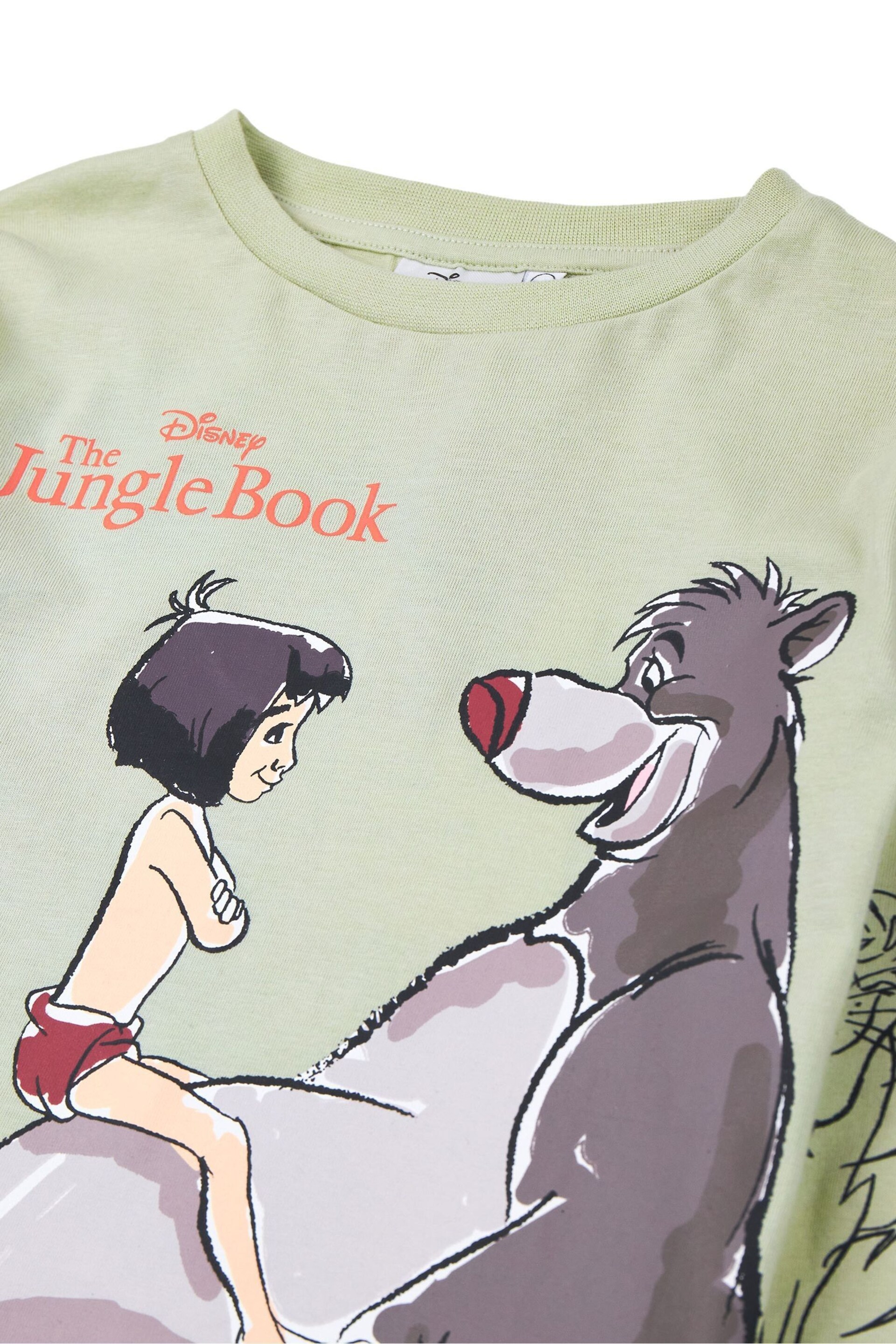 Vanilla Underground Green Kids Jungle Book Pyjamas - Image 5 of 6