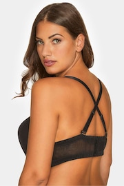 Yours Curve Black Moulded Underwired Full Cup Multiway Bra With Removeable Straps - Image 5 of 5