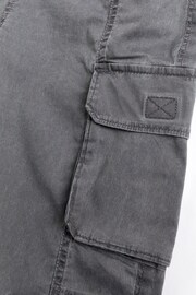 Abercrombie & Fitch Utility Cargo Black Trousers - Image 4 of 6