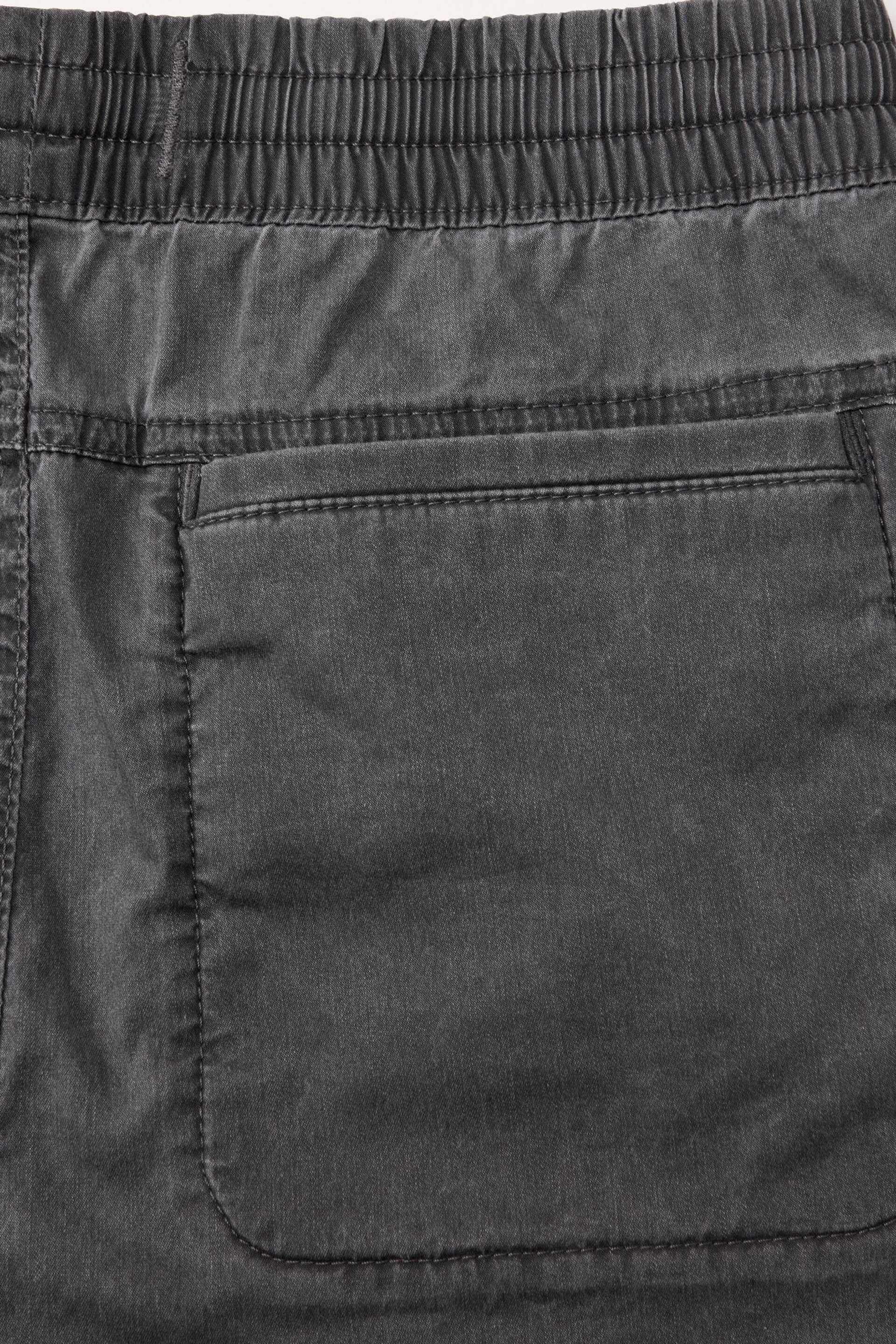 Abercrombie & Fitch Utility Cargo Black Trousers - Image 6 of 6