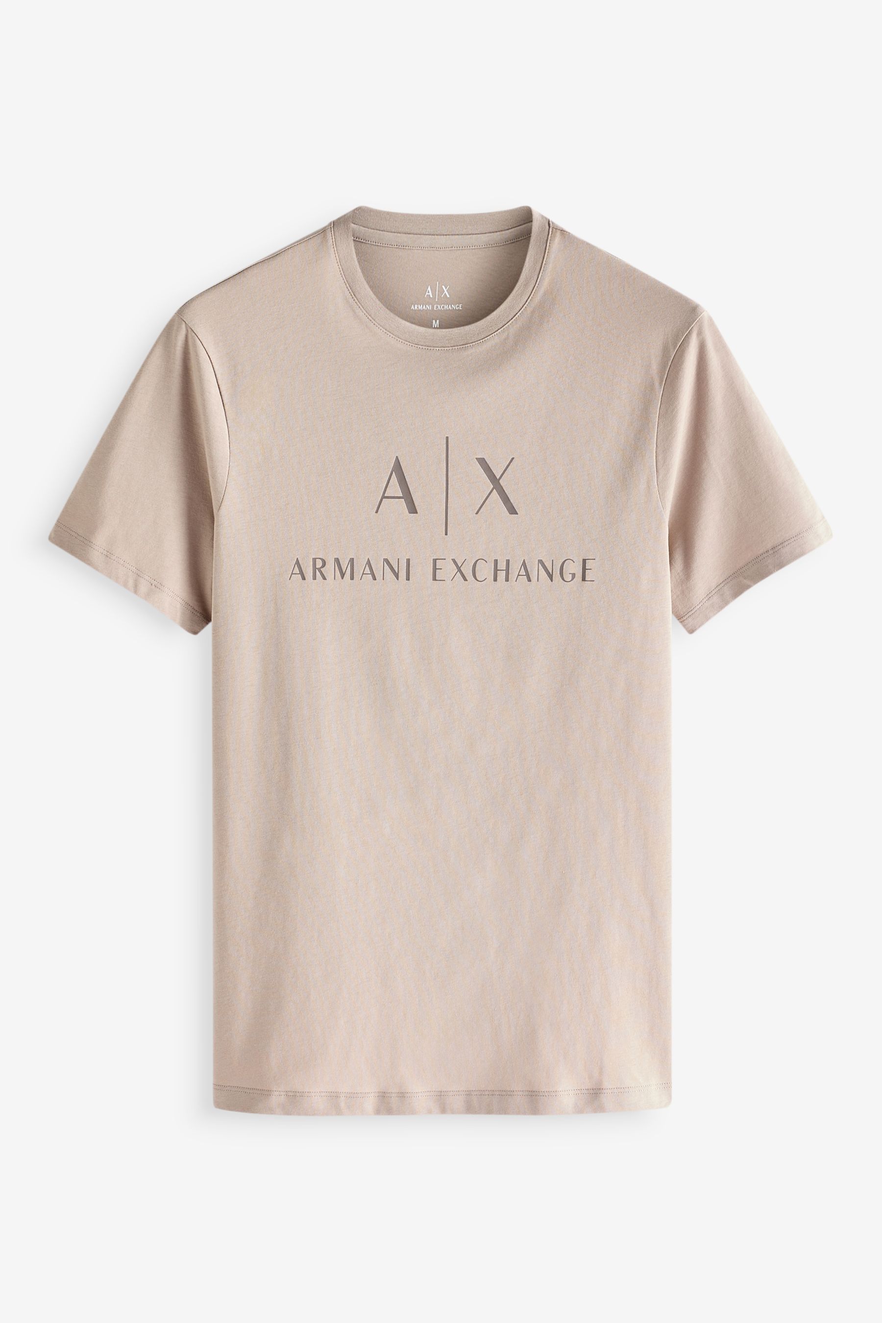 Armani Exchange Logo 100 Cotton T Shirt