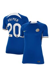 Nike Blue Chelsea Home Stadium Shirt 2023-24 Womens - Image 1 of 3