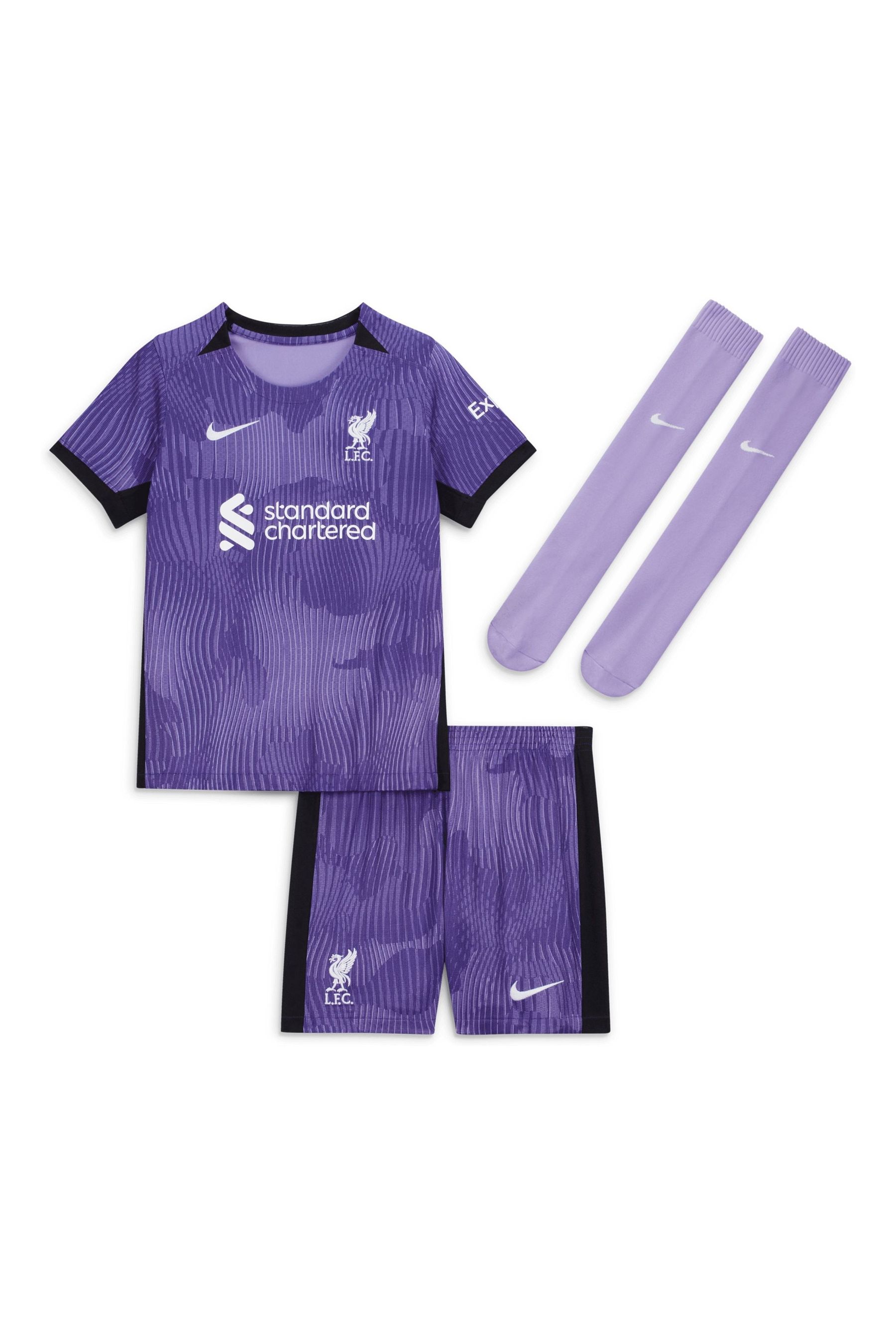 Liverpool purple kit kids new arrivals