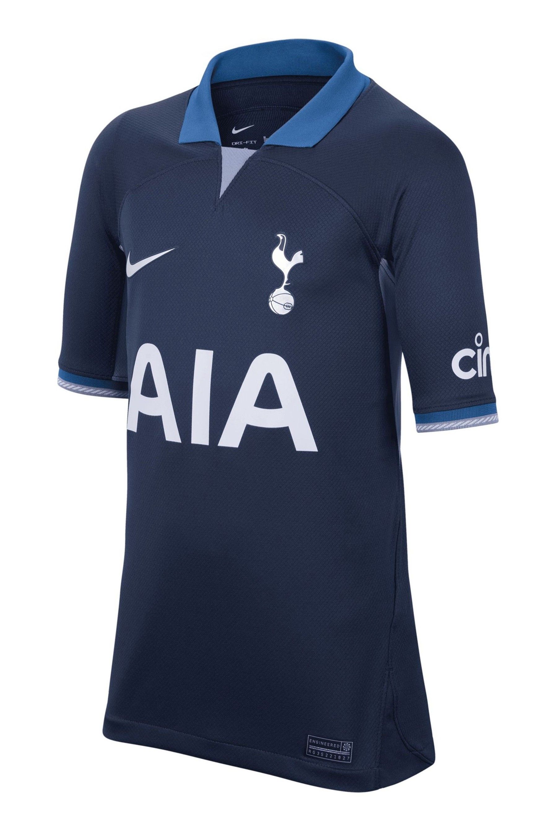 Buy Nike Blue Tottenham Hotspur Away Stadium Shirt 2023 24 Kids from the Next UK online shop