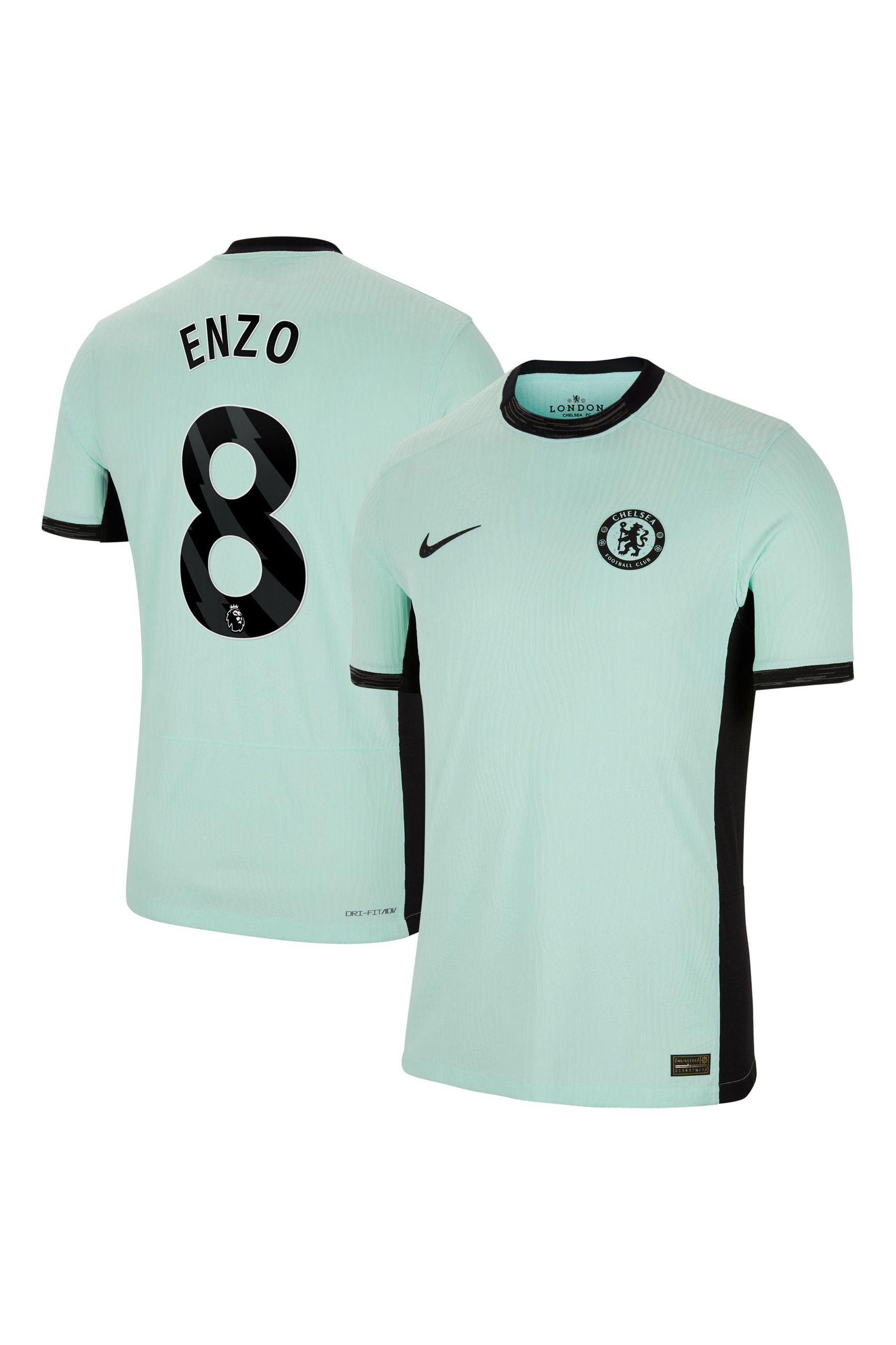 Buy Nike Green Chelsea Third Vapor Match Shirt 2023 24 Enzo 8 from Next Ireland