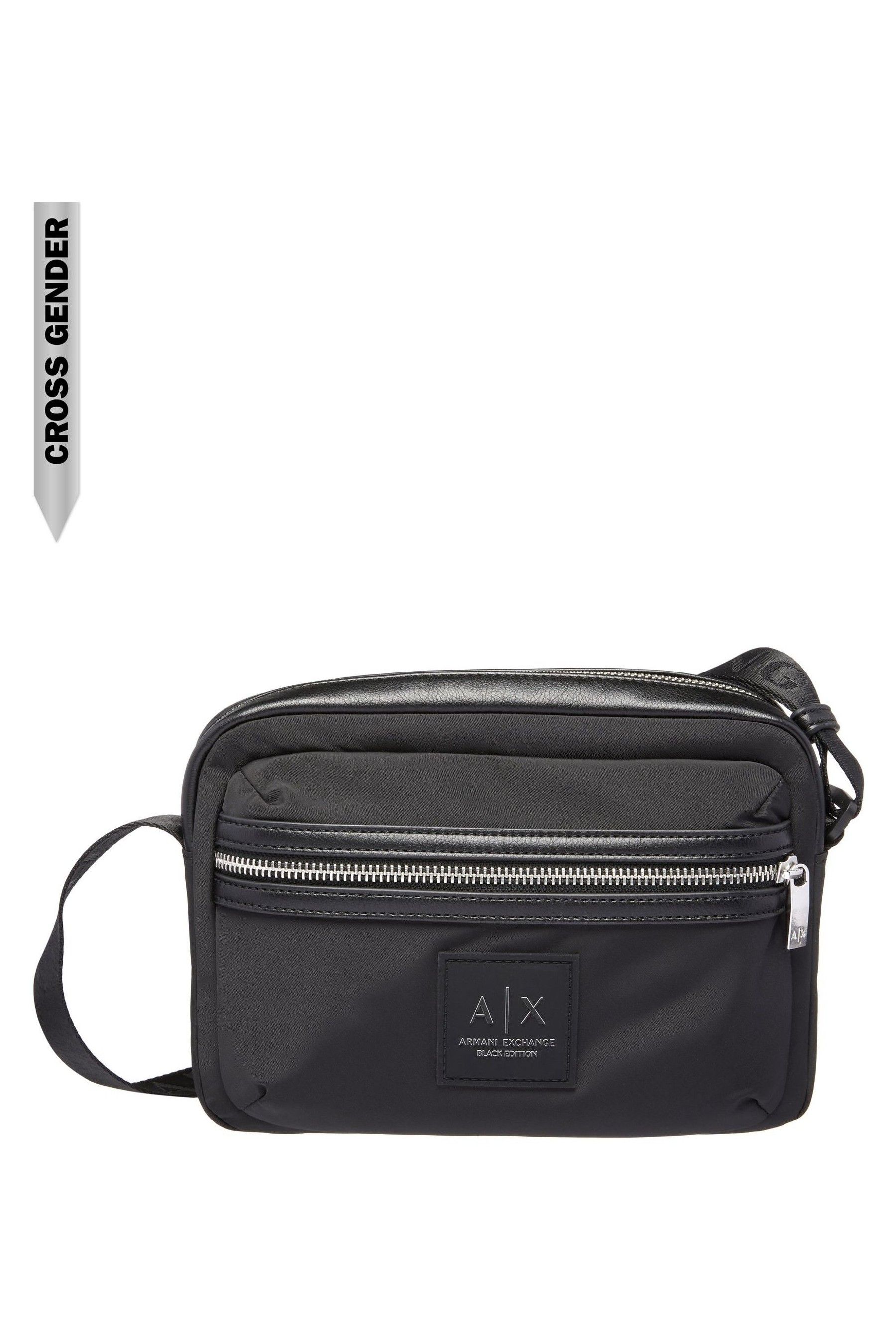 Buy Armani Exchange Capsule Crossbody Black Camera Bag from Next Canada
