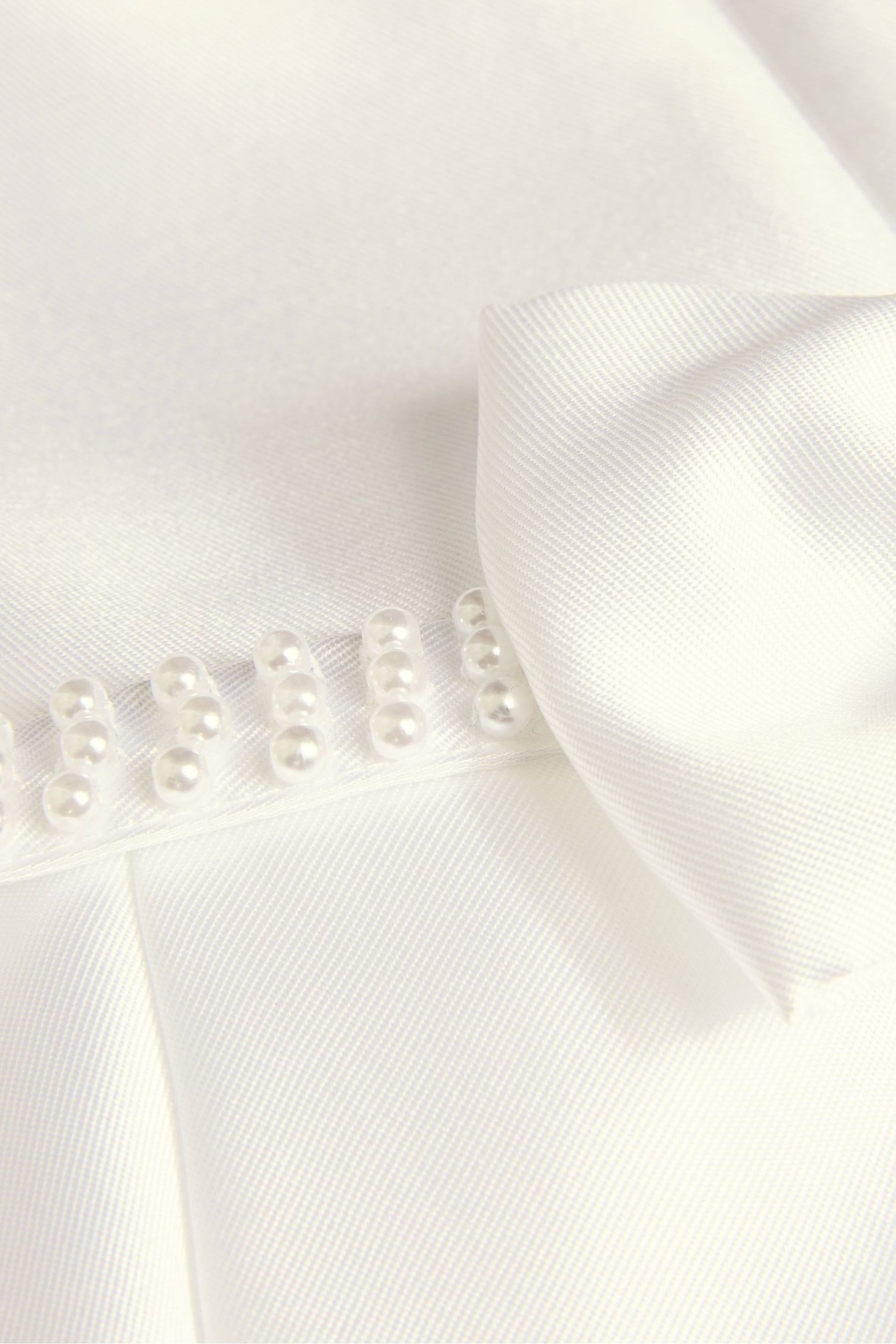 Monsoon White Pearl Belt Henrietta Dress - Image 3 of 3