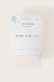 Monsoon Natural Baby Frosted Tights - Image 1 of 2