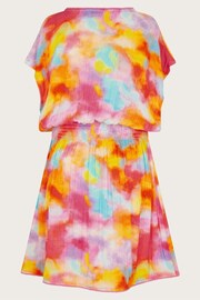 Monsoon Orange Tie Dye Kaftan - Image 2 of 3