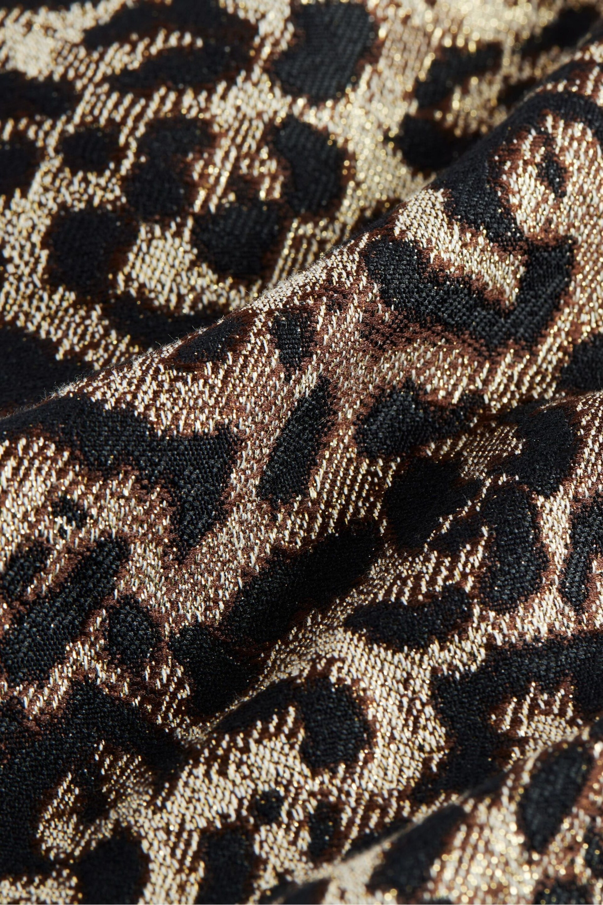 AllSaints Gold Jemi Leppo Trousers - Image 8 of 8