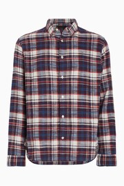 AllSaints Purple Lakeshore Shirt - Image 7 of 7