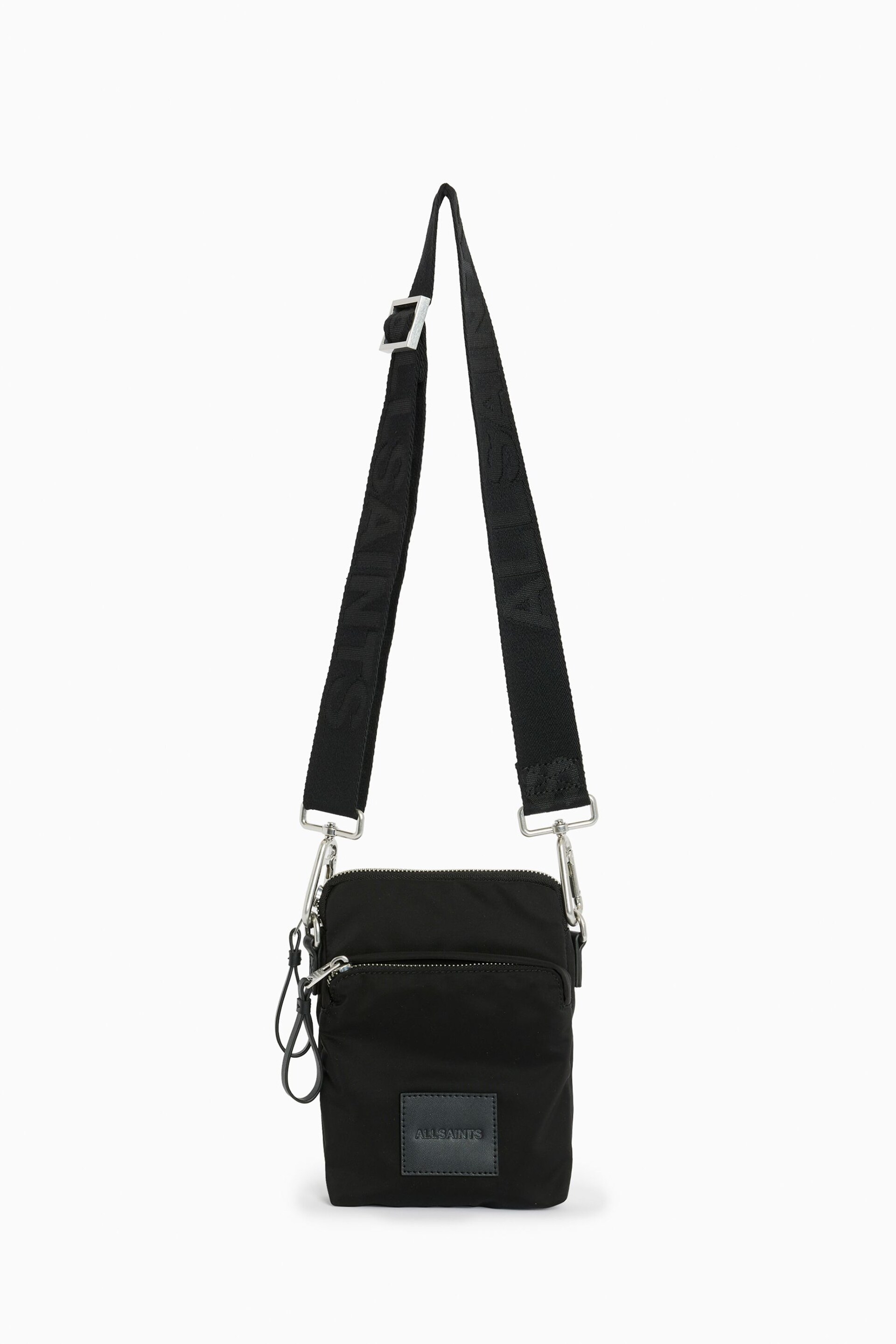 AllSaints Black Falcon Bag - Image 2 of 7