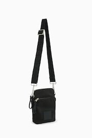 AllSaints Black Falcon Bag - Image 4 of 7