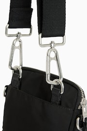 AllSaints Black Falcon Bag - Image 7 of 7