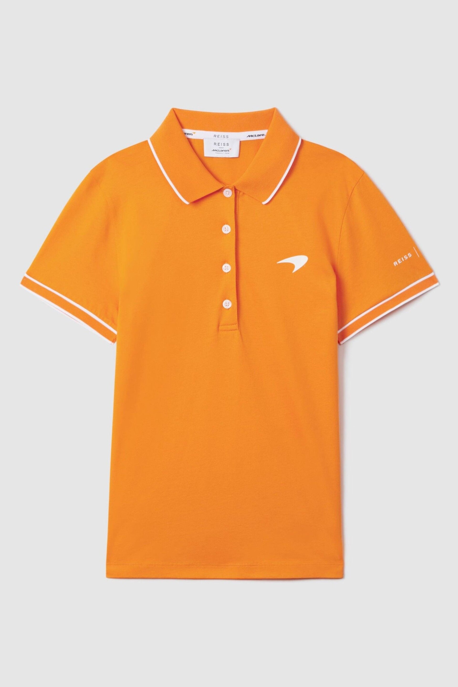 McLaren F1 Mercerised Cotton Polo Shirt - Image 2 of 9