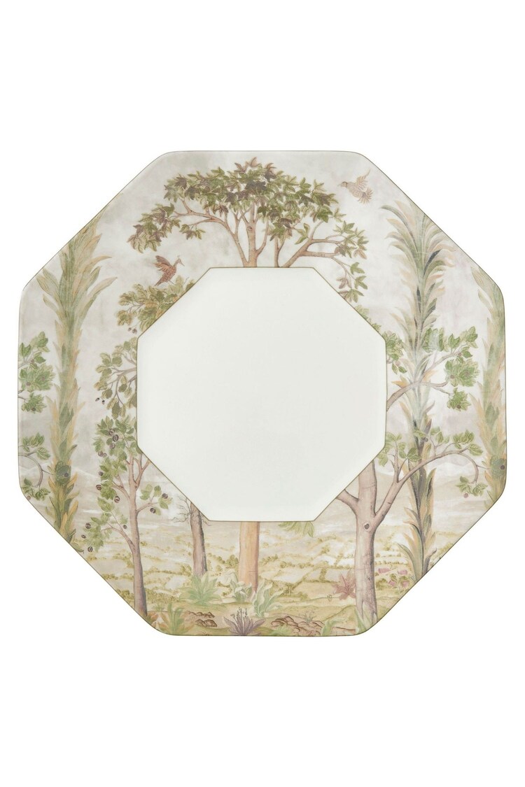 Spode Kit Kemp Tall Trees Octagonal Platter - Image 2 of 4