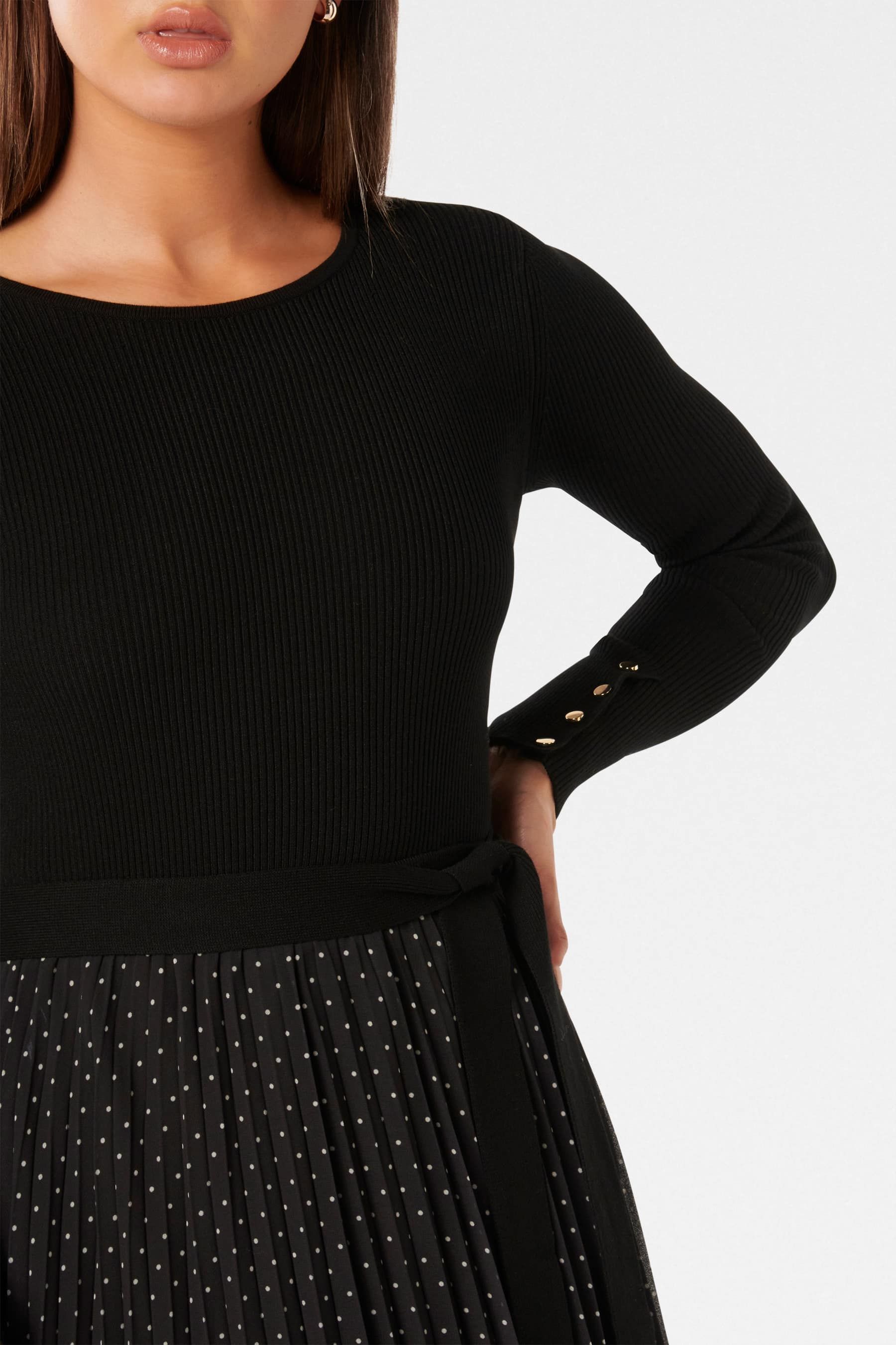 Quiz polka dot skirt top