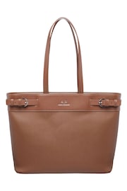 Armani Exchange Brown Shopping Bag - Image 1 of 4