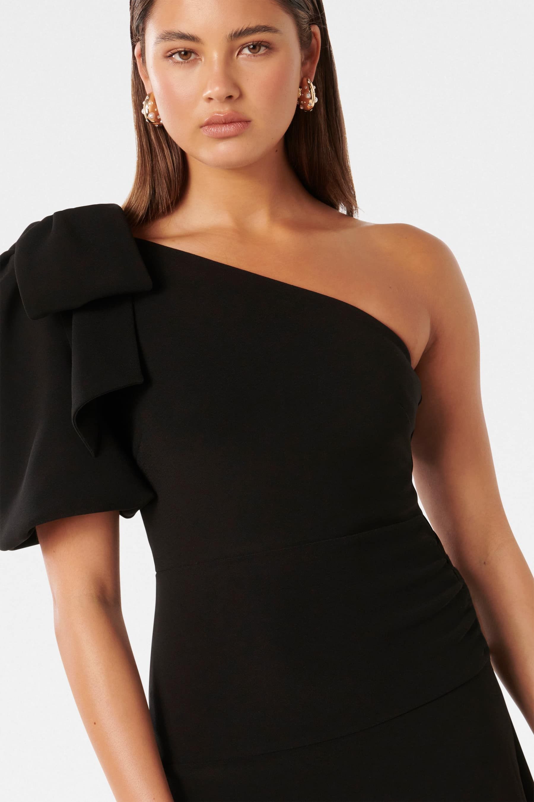 Buy Forever New Elaine Bow Mini Dress from Next Luxembourg
