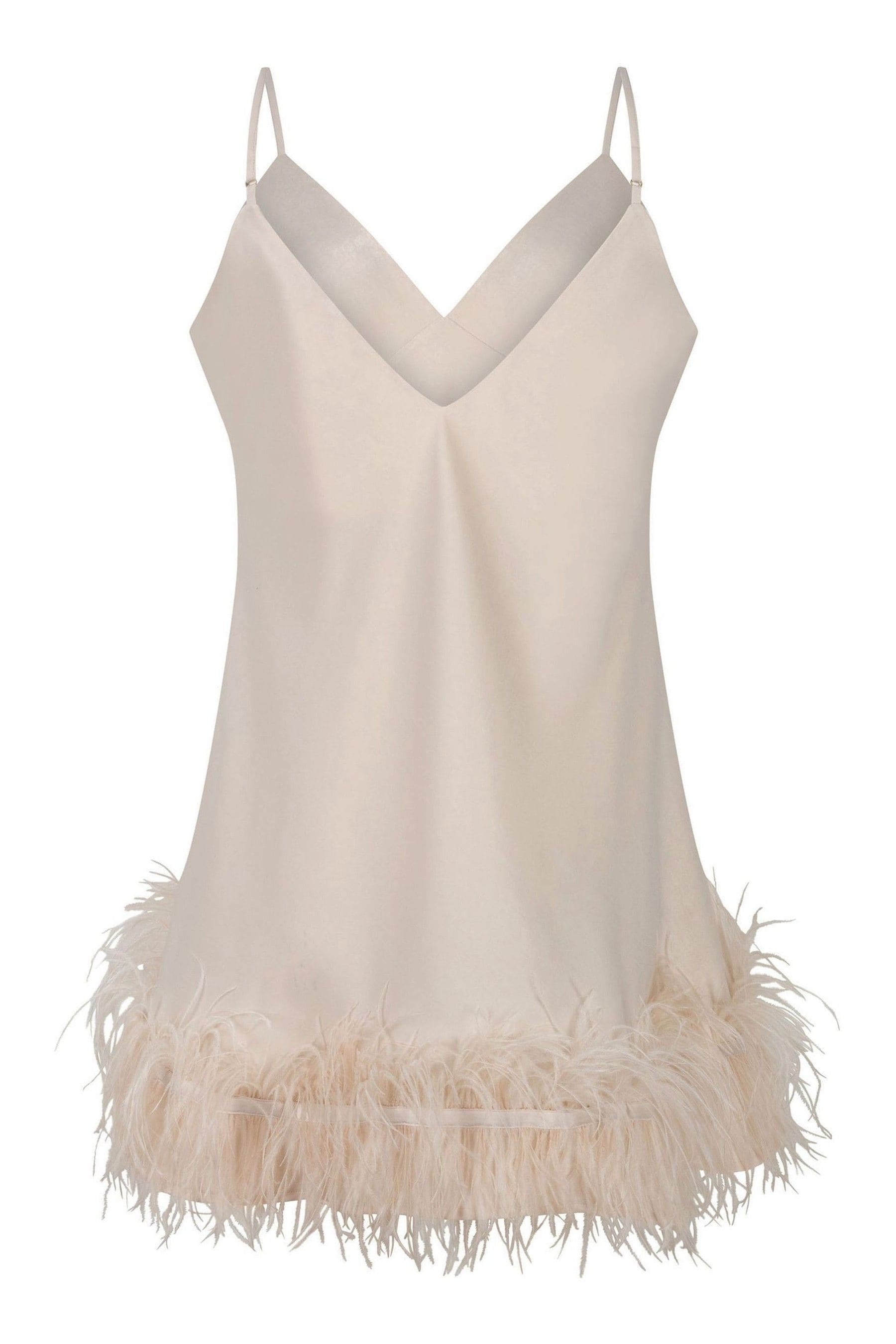 Cream silk nightie 2025