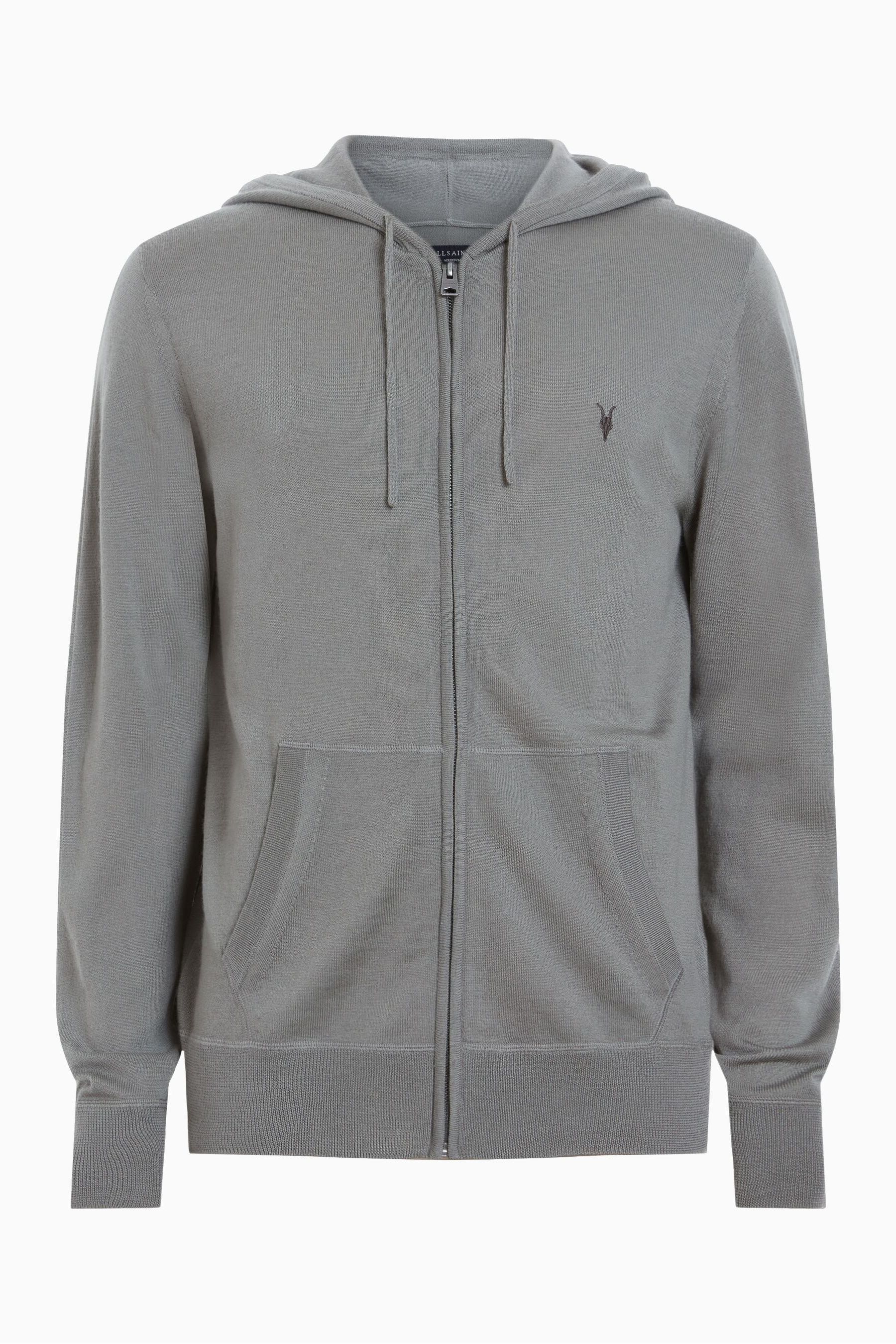 All saints mode merino zip hoodie best sale