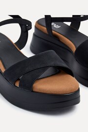 Linzi Black Maple Crossover Sandals With Ankle Strap - Image 5 of 5