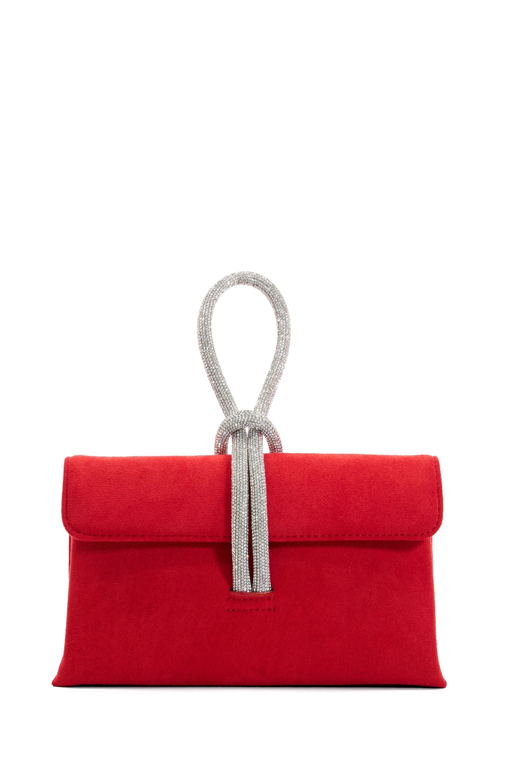 Buy Dune London Red Diamante Handle Brynie Grab Bag from Next Germany