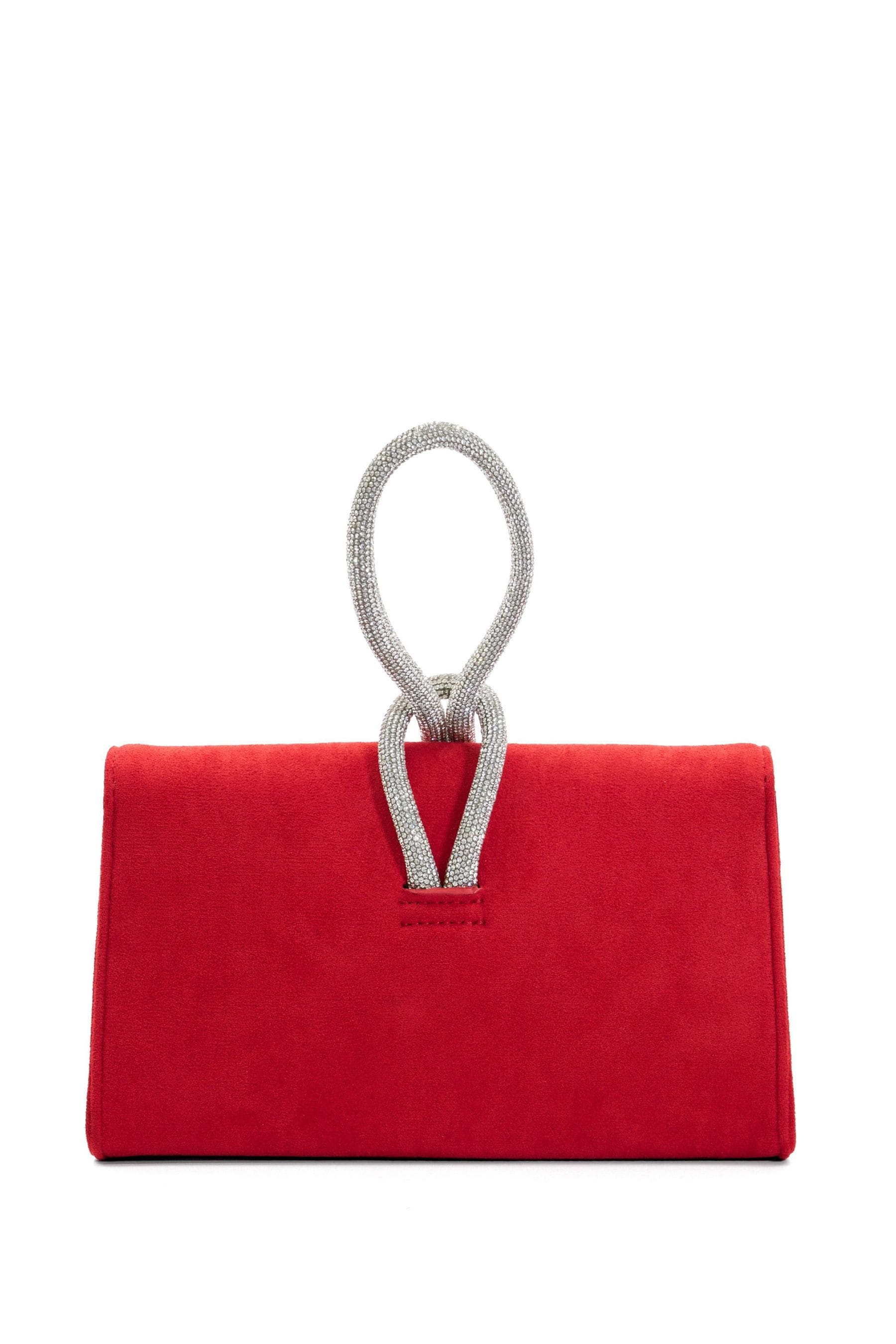 Buy Dune London Red Diamante Handle Brynie Grab Bag from Next Austria