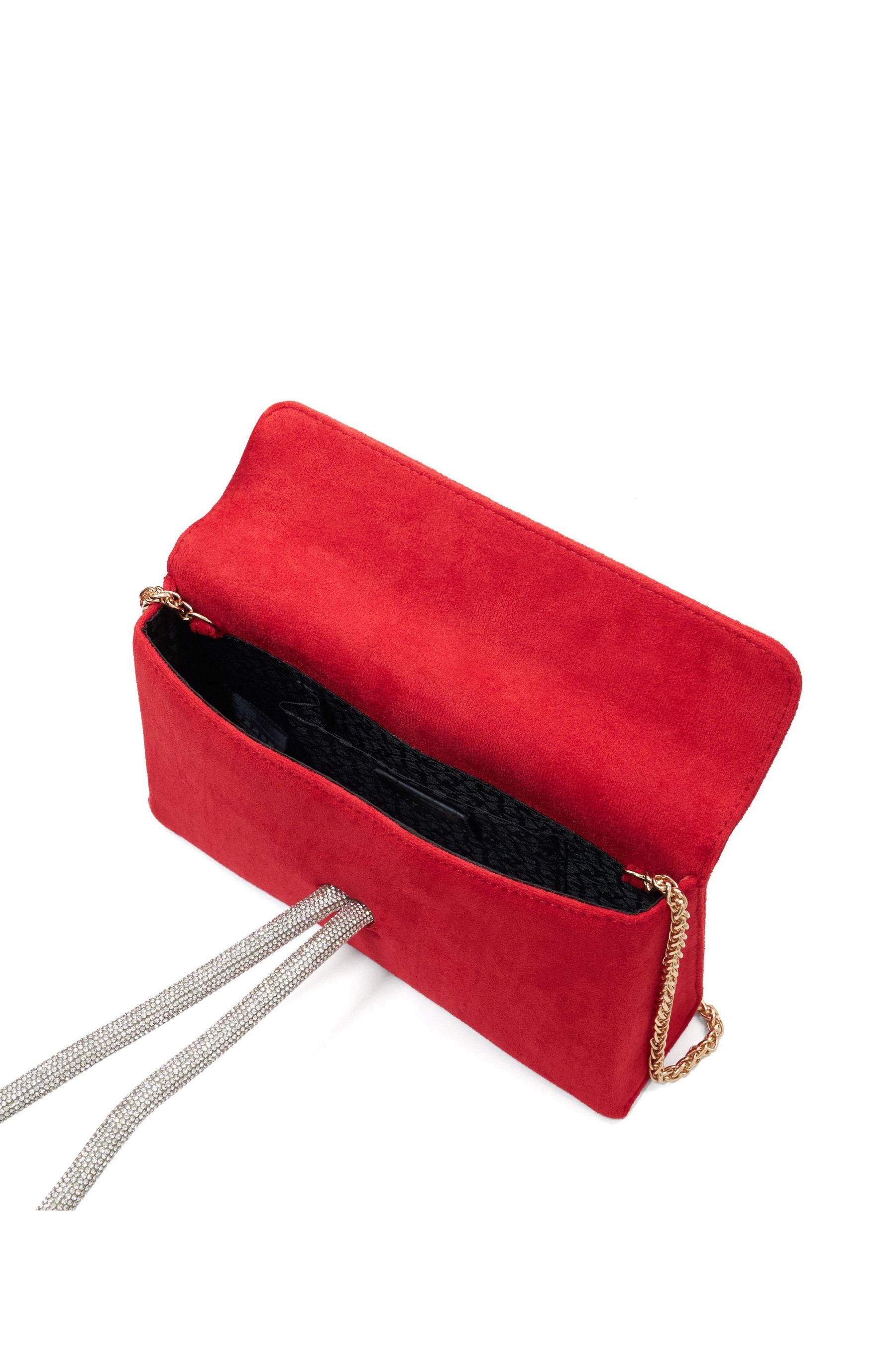 Buy Dune London Red Diamante Handle Brynie Grab Bag from Next Germany