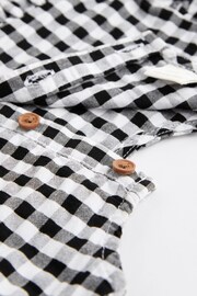 Black/White Gingham Baby Dress and Leggings Set - Image 10 of 11