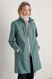 Seasalt Cornwall Green Coverack Waterproof Coat - Image 5 of 7