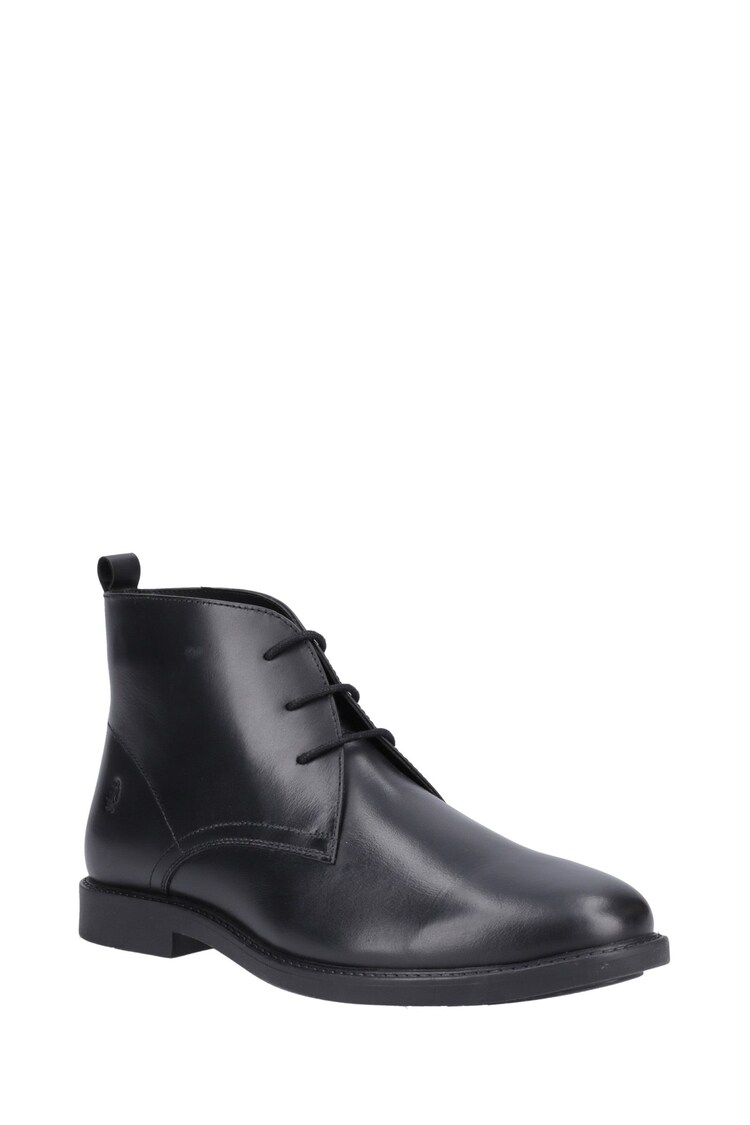 Hush Puppies Tate Senior Black Shoes - Image 2 of 4