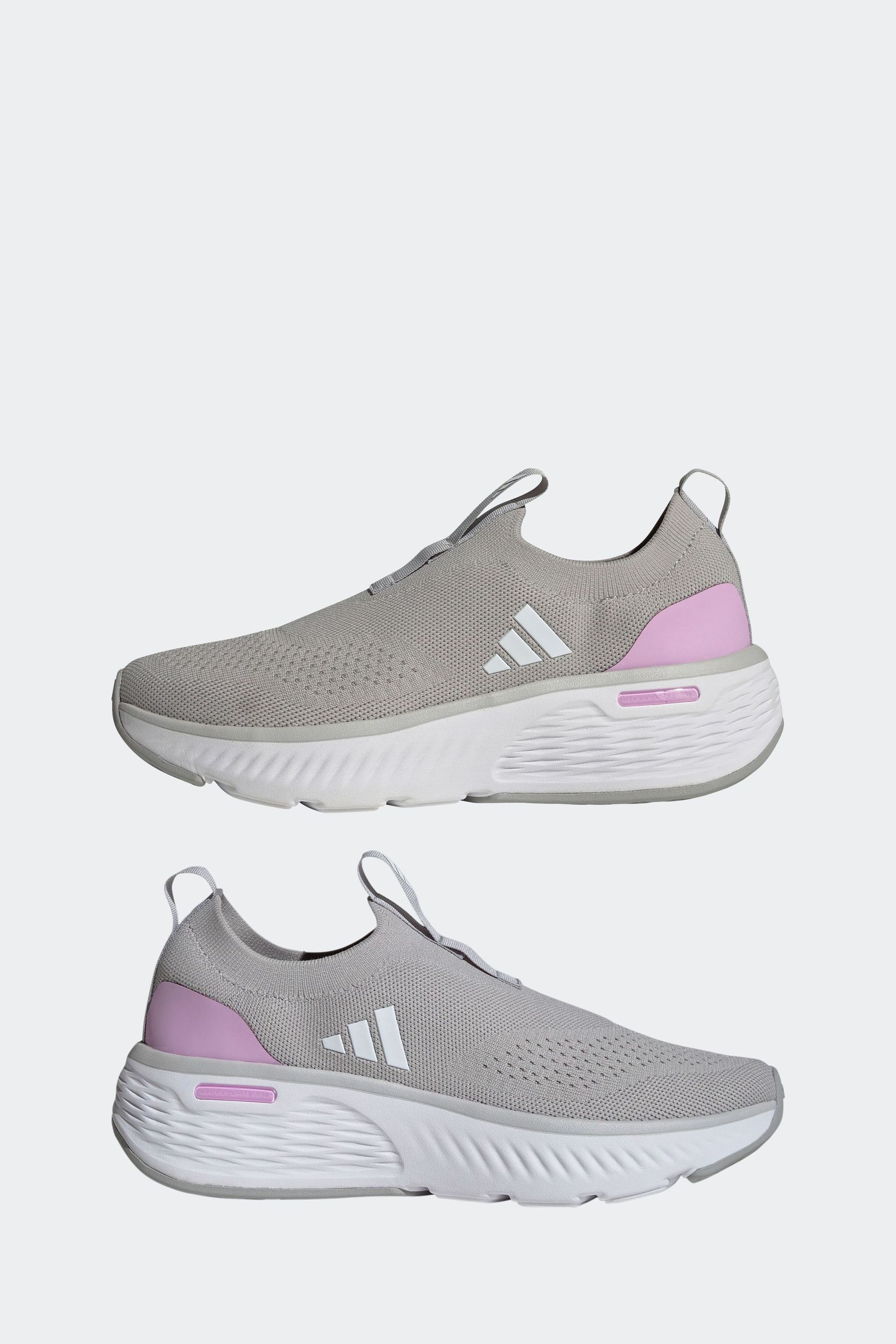 White adidas slip on trainers cheap