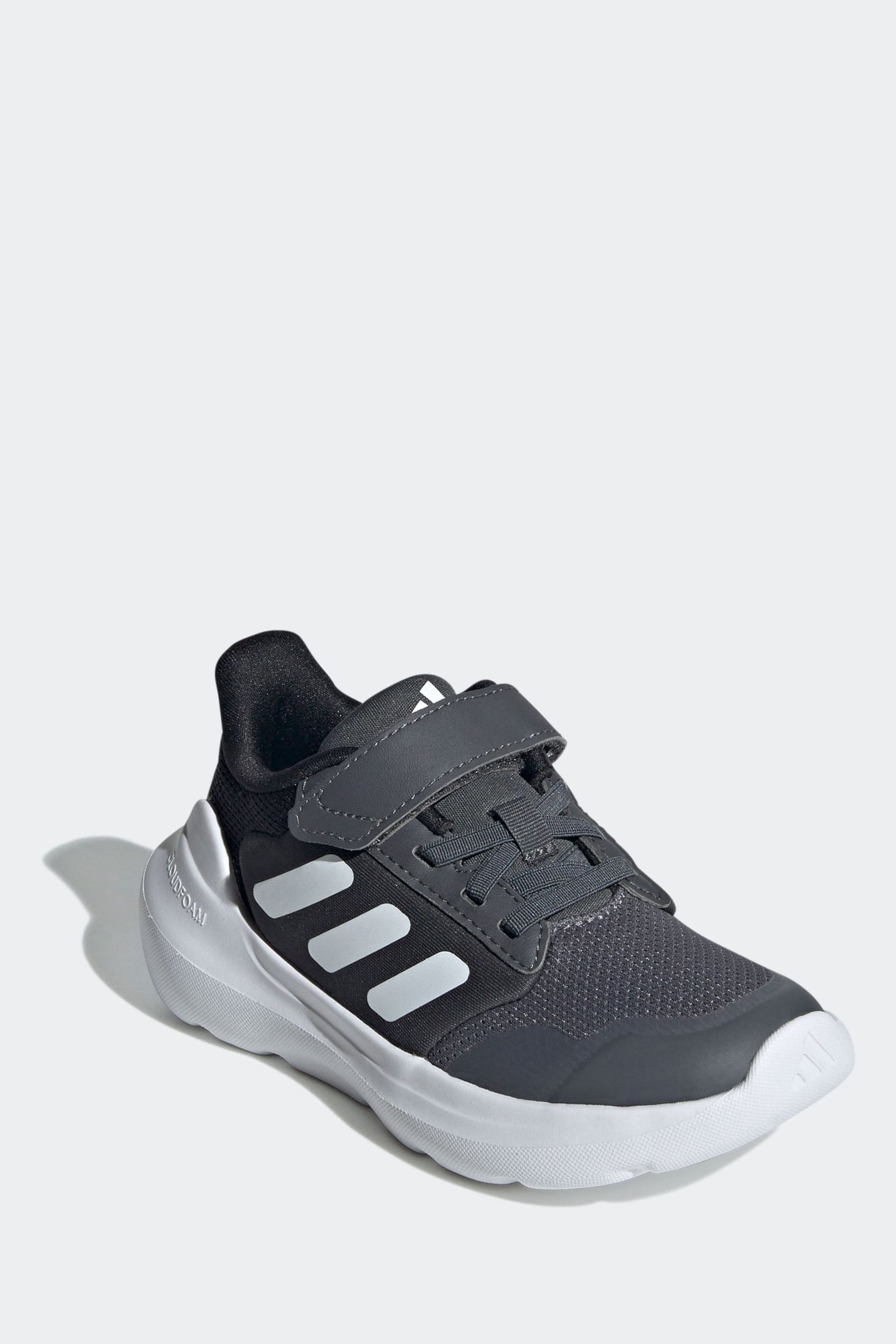 adidas Grey Tensaur Run 3.0 EL C Trainers - Image 4 of 7