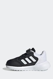 adidas Black/White Infant Tensaur Run 3.0 Trainers - Image 7 of 8