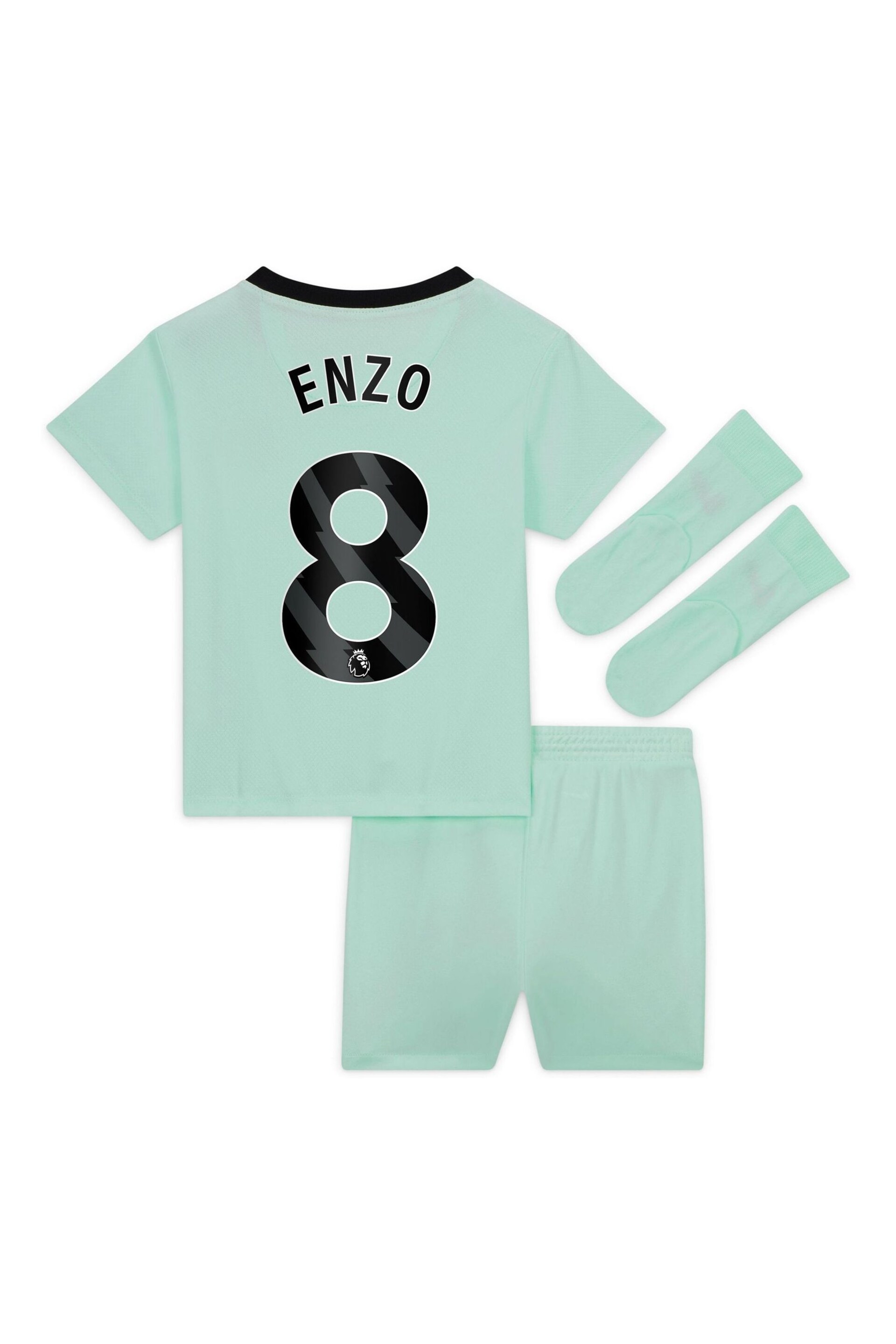 Nike Green Chelsea Third Stadium Kit T-Shirt 2023-24 Infants - Image 3 of 3